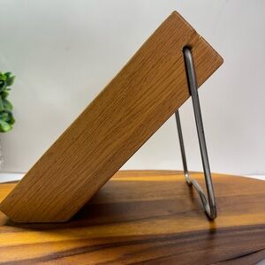 Cutco 5 Slot Oak Wood Knife Block Storage Space Saver Stand or Hanging